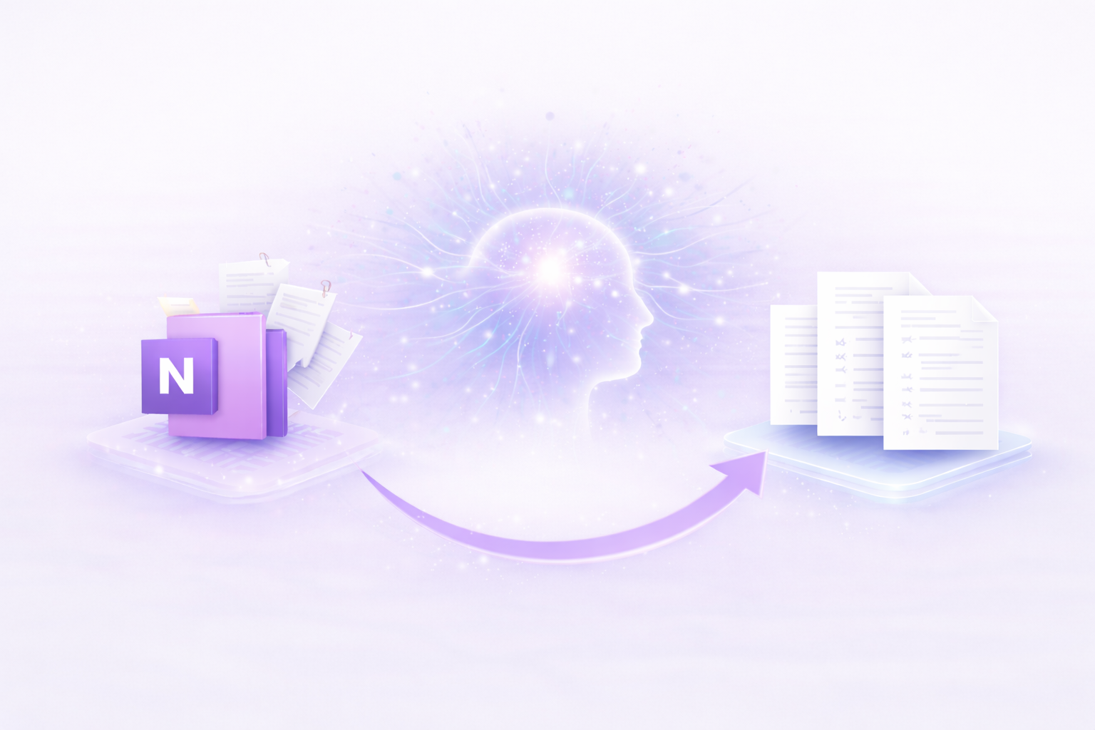 From thinking space to professional document